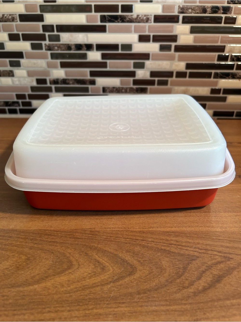Tupperware Season-Serve Marinade Container - Paprika
